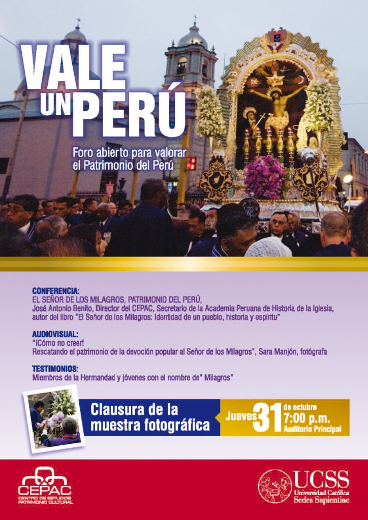 Afiche Vale un Perú
